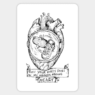 Washing Machine Heart - Illustrated Lyrics Magnet